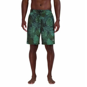 Gerry Men’s swim shorts 50+UPF UV protection stretch green print NEW
